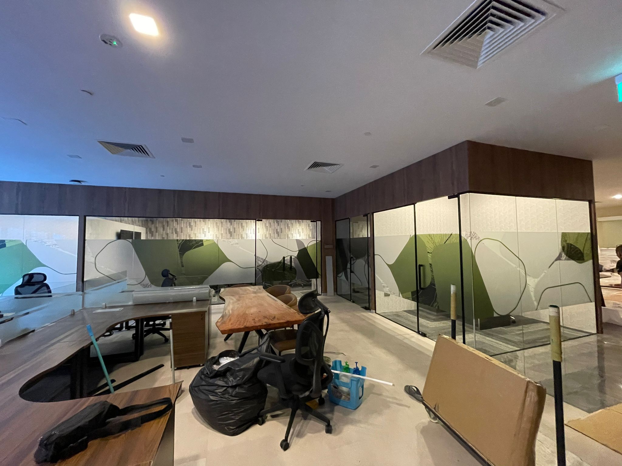 สติ๊กเกอร์ฝ้าพิมพ์ลาย